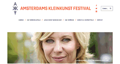 Desktop Screenshot of amsterdamskleinkunstfestival.nl